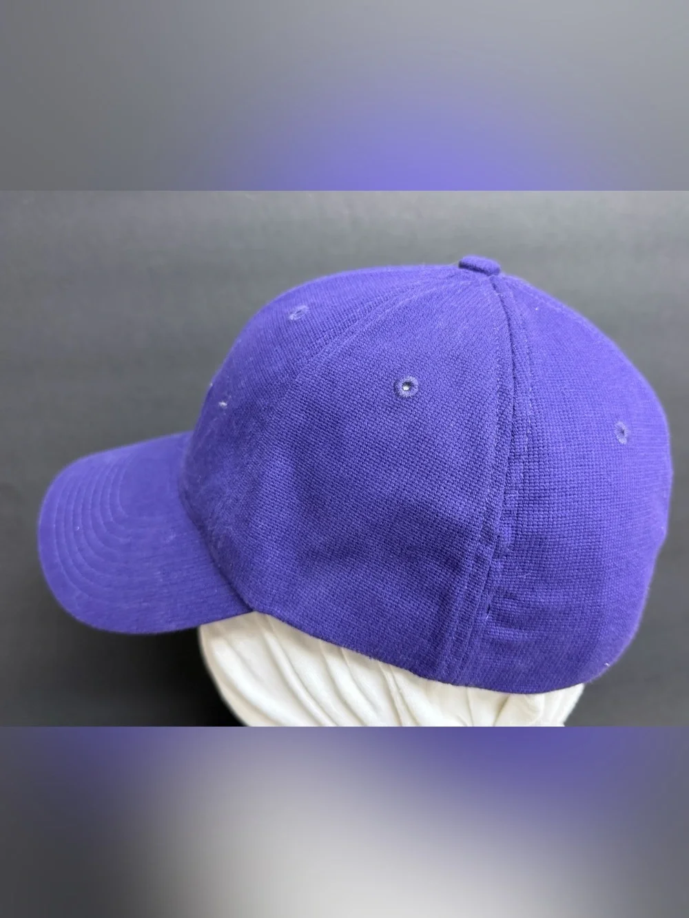 Nike Heavy Flex Fit Purple Hat Small